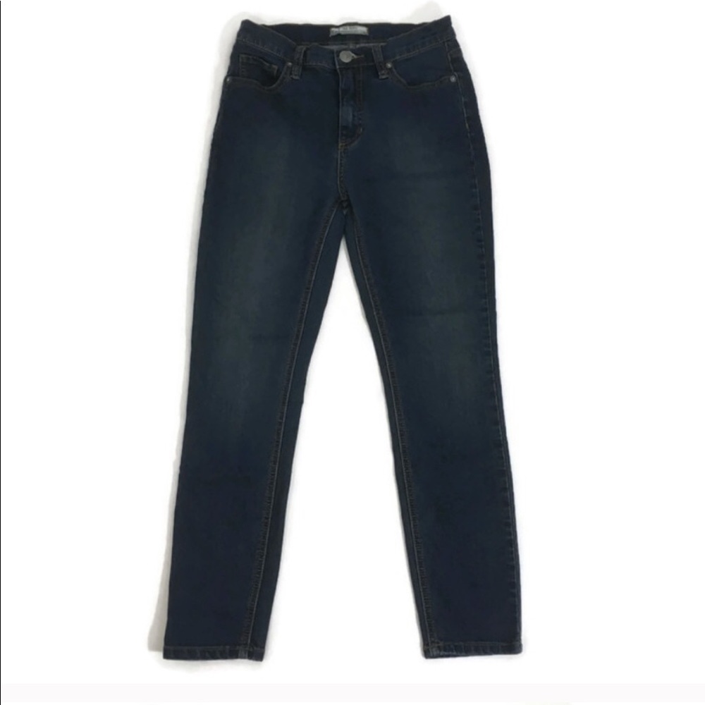 Free People dark blue skinny jeans - size 27